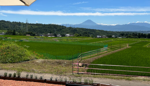🍀2023,5月18日NEW OPEN🍀明野の田園の中から富士山と南アルプスを臨める、眺望抜群の隠れ家カフェが登場!